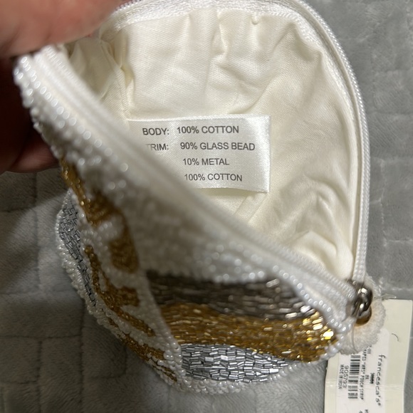 Mrs. Beaded Coin Pouch - Picture 3 of 6